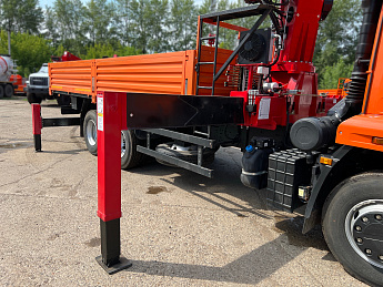 Бортовой КАМАЗ 65115 с КМУ HORYONG HRS206 (сп/место)_4